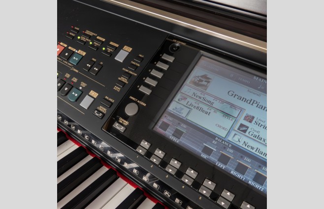 Used Yamaha CVP307 Satin Rosewood Digital Piano Complete Package (SN:GBRCLZ01014) - Image 7